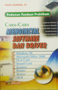 Cara-cara Menginstal Software dan Driver
