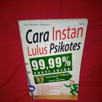 Image of CARA INSTAN LULUS PSIKOTES