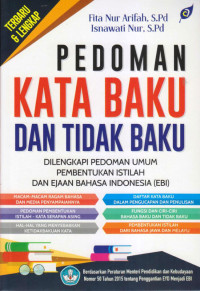 Image of PEDOMAN KATA BAKU DAN TIDAK BAKU