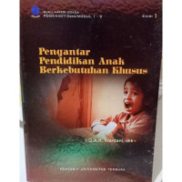 Image of PENGANTAR PENDIDIKAN ANAK BERKEBUTUHAN KHUSUS