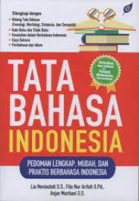 Image of TATA BAHASA INDONESIA